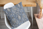 KIRMAN SLATE Accent Pillow By Kavka Designs