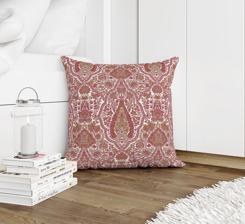 KIRMAN MAUVE Accent Pillow By Kavka Designs