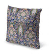 KIRMAN BLUE AND ORANGE AND GREEN Accent Pillow By Kavka Designs