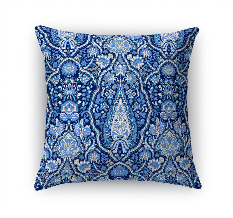 KIRMAN BLUE Accent Pillow By Kavka Designs