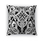 MAHAL CHARCOAL AND WHITE Accent Pillow By Kavka Designs