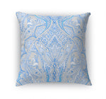 MAHAL BLUE GREY Accent Pillow By Kavka Designs