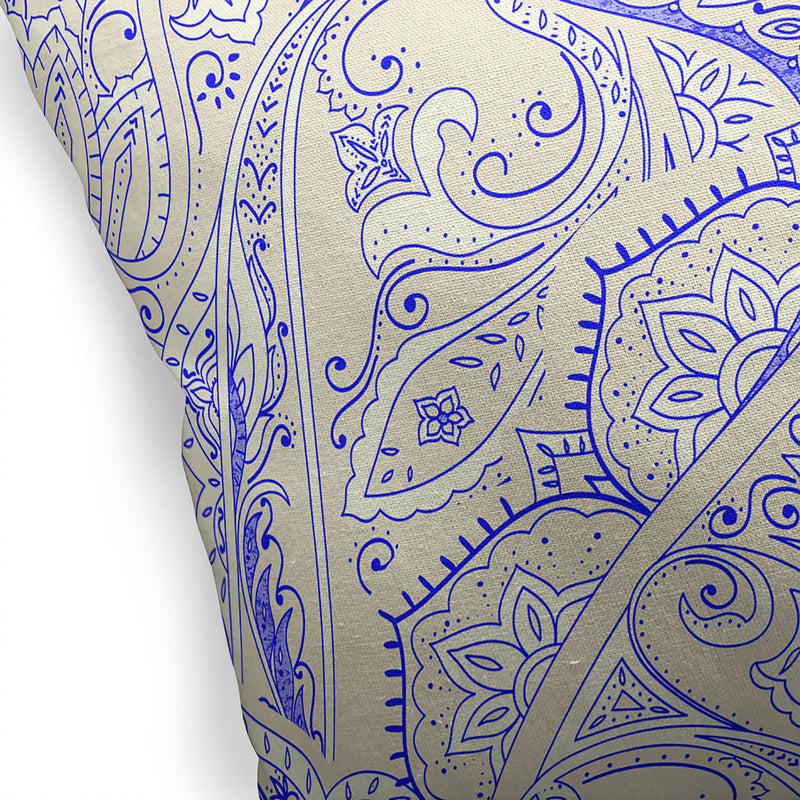 MAHAL BLUE REVERSE Accent Pillow By Kavka Designs