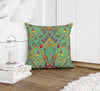 MAHAL AQUA Accent Pillow By Kavka Designs