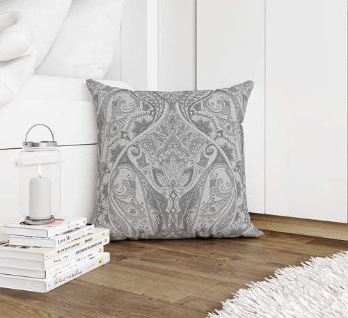 MAHAL GREY Accent Pillow By Kavka Designs