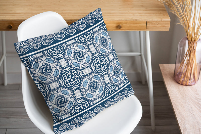 LASHA BLUE Accent Pillow By Kavka Designs