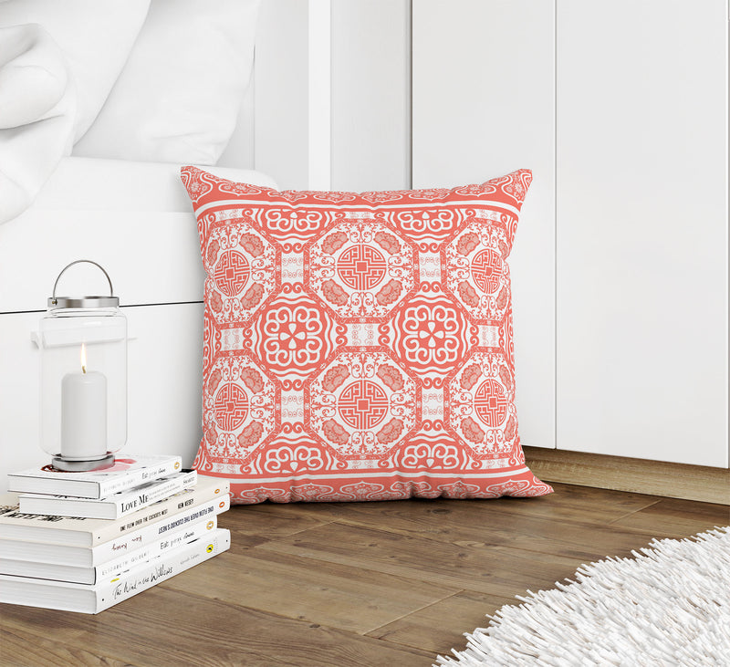 LASHA CORAL Accent Pillow By Kavka Designs