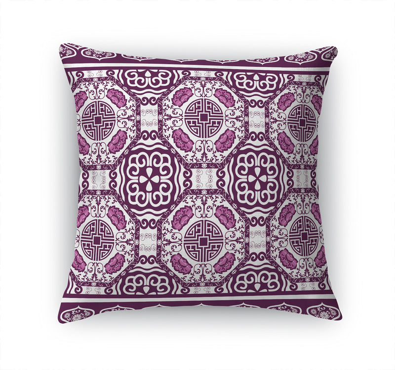 LASHA PLUM Accent Pillow By Kavka Designs