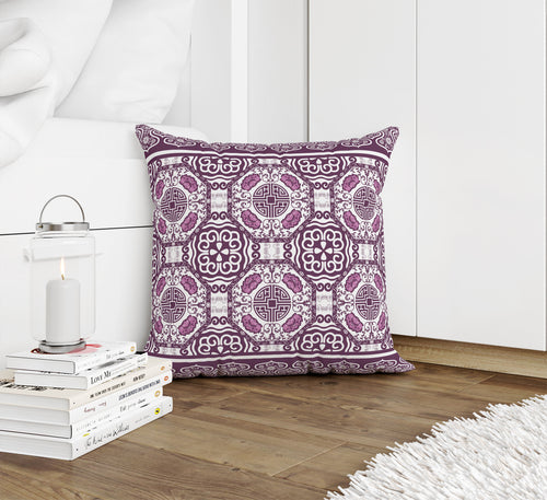 LASHA PLUM Accent Pillow By Kavka Designs