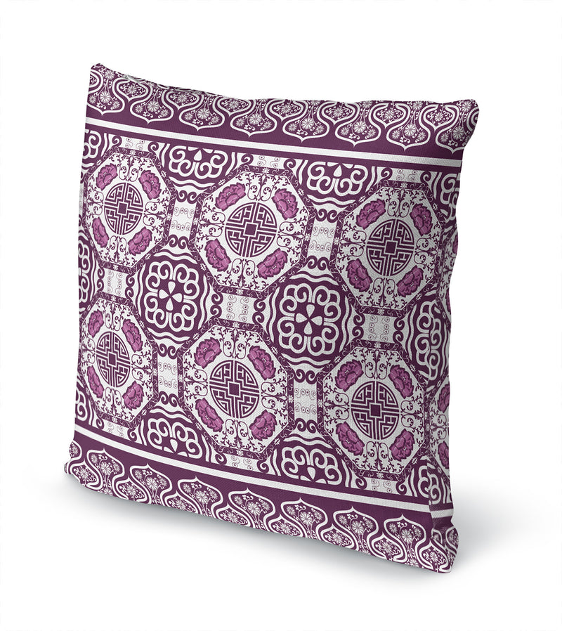 LASHA PLUM Accent Pillow By Kavka Designs