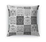 SCANDINAVIAN PATCHWORK GREYSCALE Accent Pillow By Kavka Designs