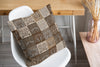 SCANDINAVIAN PATCHWORK NEUTRAL Accent Pillow By Kavka Designs