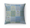 SCANDINAVIAN PATCHWORK PASTEL Accent Pillow By Kavka Designs