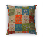 SCANDINAVIAN PATCHWORK TUSCAN TONES Accent Pillow By Kavka Designs