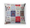 SCANDINAVIAN PATCHWORK Accent Pillow By Kavka Designs