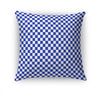 CHECKER BOARD BLUE Accent Pillow By Kavka Designs