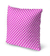 CHECKER BOARD FUCHSIA Accent Pillow By Kavka Designs