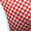 CHECKER BOARD RED Accent Pillow By Kavka Designs