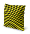 CHECKER BOARD YELLOW & CHARCOAL Accent Pillow By Kavka Designs