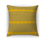 LEOPARD KEY GOLD & GREY Accent Pillow By Kavka Designs