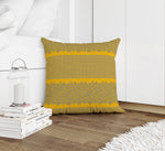 LEOPARD KEY GOLD & GREY Accent Pillow By Kavka Designs