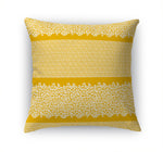 LEOPARD KEY GOLD & WHITE Accent Pillow By Kavka Designs