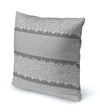 LEOPARD KEY GREY & WHITE Accent Pillow By Kavka Designs