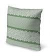 LEOPARD KEY SAGE & WHITE Accent Pillow By Kavka Designs