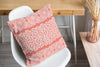 MINGLEOPARD CORAL & WHITE Accent Pillow By Kavka Designs