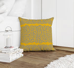 MINGLEOPARD GOLD & GREY Accent Pillow By Kavka Designs