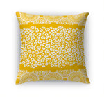 MINGLEOPARD GOLD & WHITE Accent Pillow By Kavka Designs