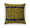 MINGLEOPARD NAVY & GOLD Accent Pillow By Kavka Designs