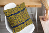 MINGLEOPARD NAVY & GOLD Accent Pillow By Kavka Designs