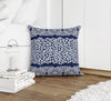 MINGLEOPARD NAVY & WHITE Accent Pillow By Kavka Designs