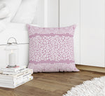 MINGLEOPARD PINK & WHITE Accent Pillow By Kavka Designs