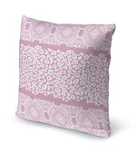 MINGLEOPARD PINK & WHITE Accent Pillow By Kavka Designs