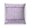 MINGLEOPARD PURPLE & WHITE Accent Pillow By Kavka Designs