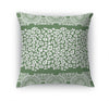 MINGLEOPARD SAGE & WHITE Accent Pillow By Kavka Designs