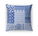 PATCHWORK TAHOE BLUE Accent Pillow By Kavka Designs