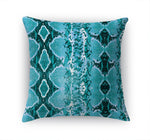 COBRA AQUA Accent Pillow By Kavka Designs