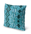 COBRA AQUA Accent Pillow By Kavka Designs