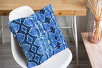 COBRA BLUE Accent Pillow By Kavka Designs