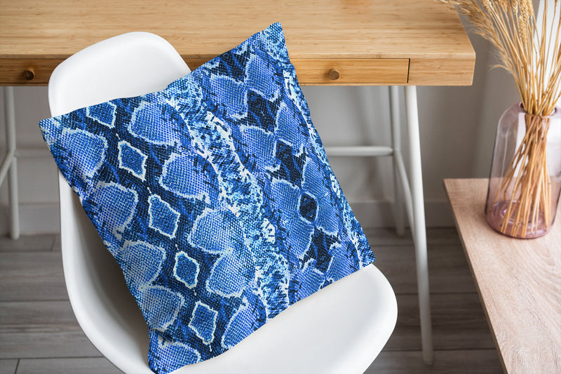 COBRA BLUE Accent Pillow By Kavka Designs