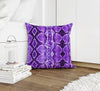 COBRA PURPLE Accent Pillow By Kavka Designs