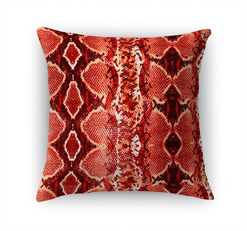 COBRA RED Accent Pillow By Kavka Designs