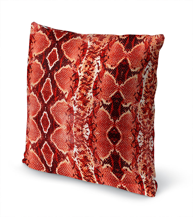 COBRA RED Accent Pillow By Kavka Designs