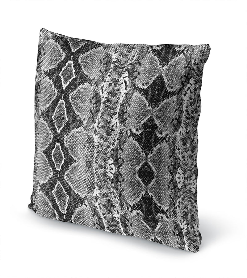 COBRA SILVER Accent Pillow By Kavka Designs