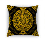 SUMA CHARCOAL & GOLD Accent Pillow By Kavka Designs