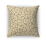 LEOPARD PRINT BEIGE Accent Pillow By Kavka Designs