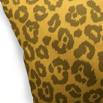 LEOPARD PRINT GOLD Accent Pillow By Kavka Designs